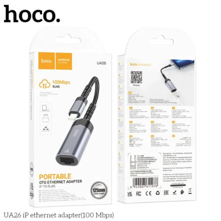 Adaptateur Ethernet UA26 HOCO – Image 5