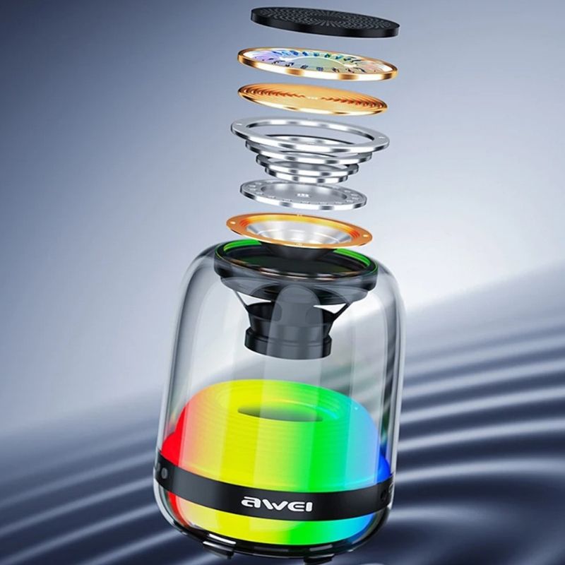 Enceinte Bluetooth RGB Y386 AWEI