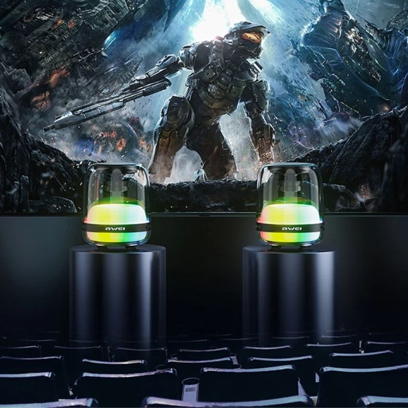 Enceinte Bluetooth RGB Y386 AWEI