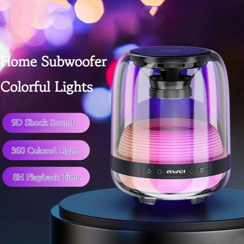 Enceinte Bluetooth RGB Y386 AWEI